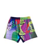 MANTO neon FIGHT SHORTS